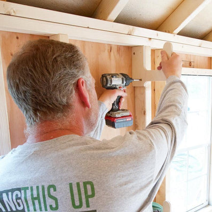 Hose Organizer – Garden Tool Storage Rack for Shed Organization - Tampa Home & Garden Store