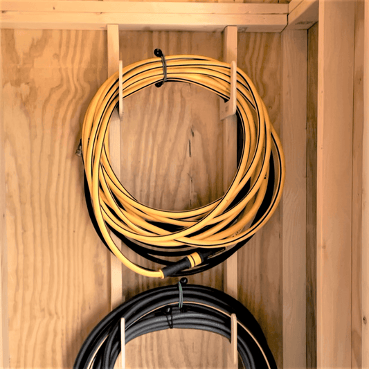 Hose Organizer – Garden Tool Storage Rack for Shed Organization - Tampa Home & Garden Store