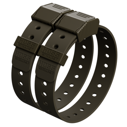 Gear Straps 24-Inch by Hoss Straps in olive drab camping strap system on Tampa Home & Garden Store