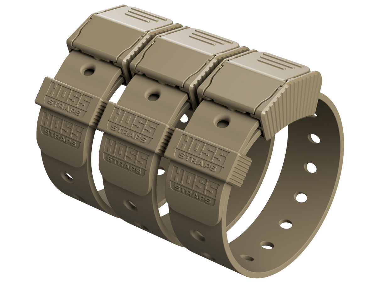 Gear Straps 12-Inch tan set of 4 Hoss Straps camping tools on Tampa Home & Garden Store