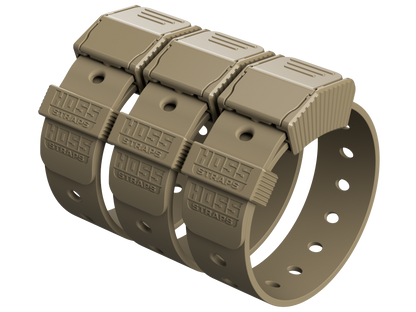 Gear Straps 12-Inch tan set of 4 Hoss Straps camping tools on Tampa Home & Garden Store