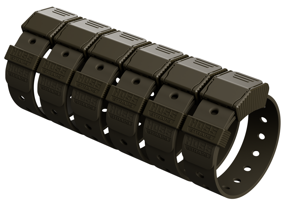 Gear Straps 12-Inch Hoss Straps olive green modular camping gear straps on Tampa Home & Garden Store