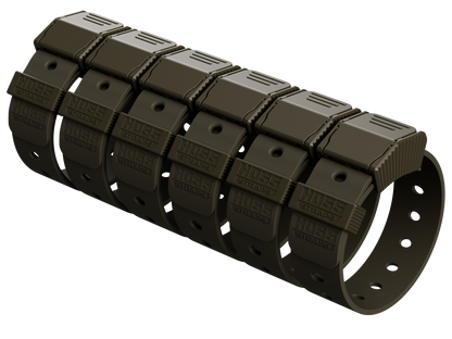 Gear Straps 12-Inch Hoss Straps olive green modular camping gear straps on Tampa Home & Garden Store