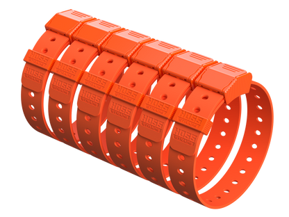 Gear Straps 24-Inch orange Hoss Straps bundle for Camping & Hiking on Tampa Home & Garden Store