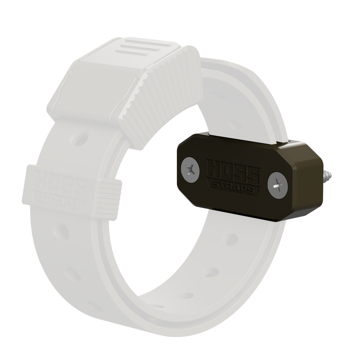 Strap Mount Bracket Double Slot 2-Pack olive drab Hoss Straps belt bracket on Tampa Home & Garden Store