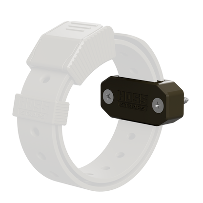 Strap Mount Bracket Double Slot 2-Pack olive drab Hoss Straps belt bracket on Tampa Home & Garden Store