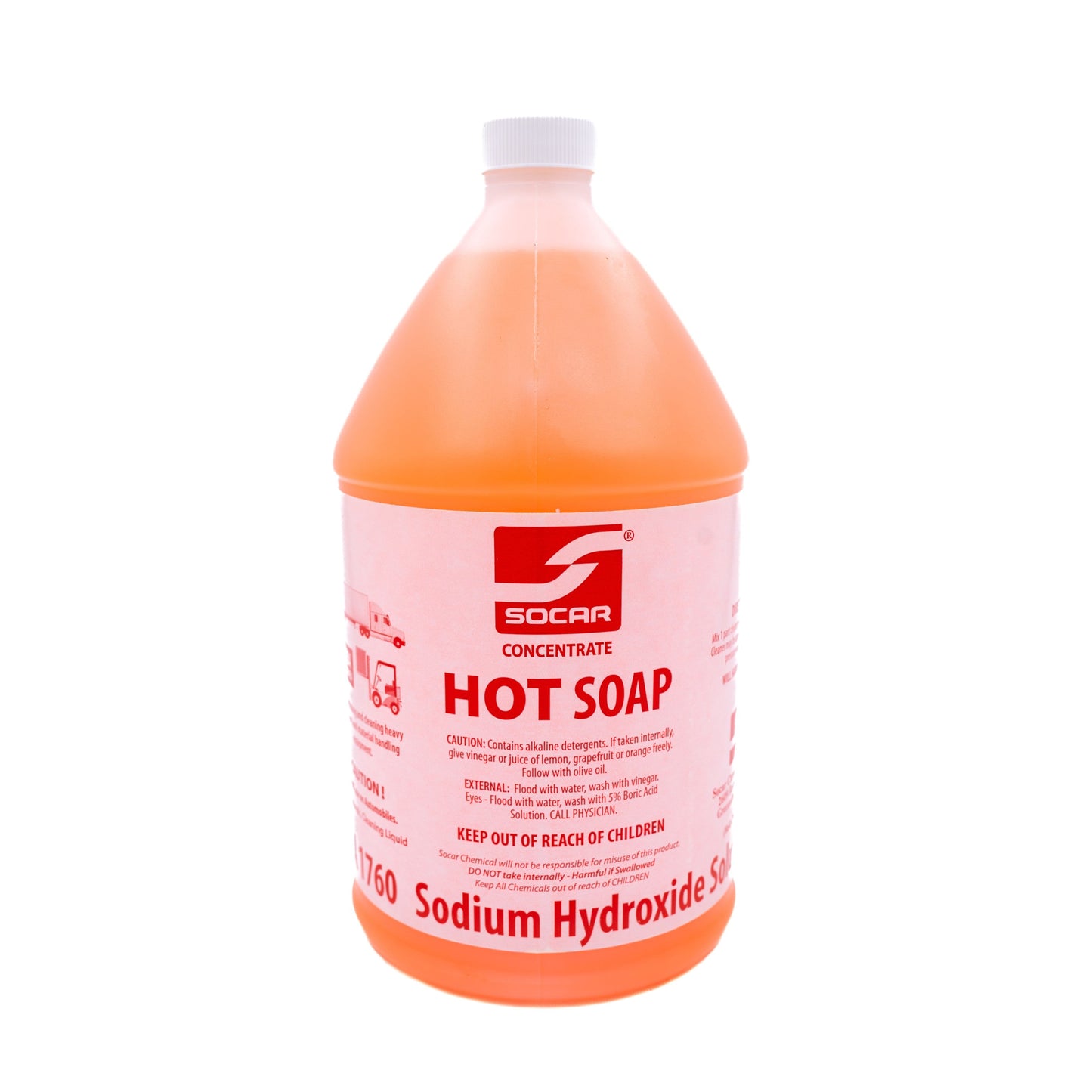 Concentrado para lavado de flotas de alta alcalinidad con jabón caliente