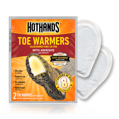 HotHands Toe Warmers - Long Lasting Safe Natural Odorless Air Activated Warmers - Up to 8 Hours of Heat - 40 Pair - Tampa Home & Garden Store