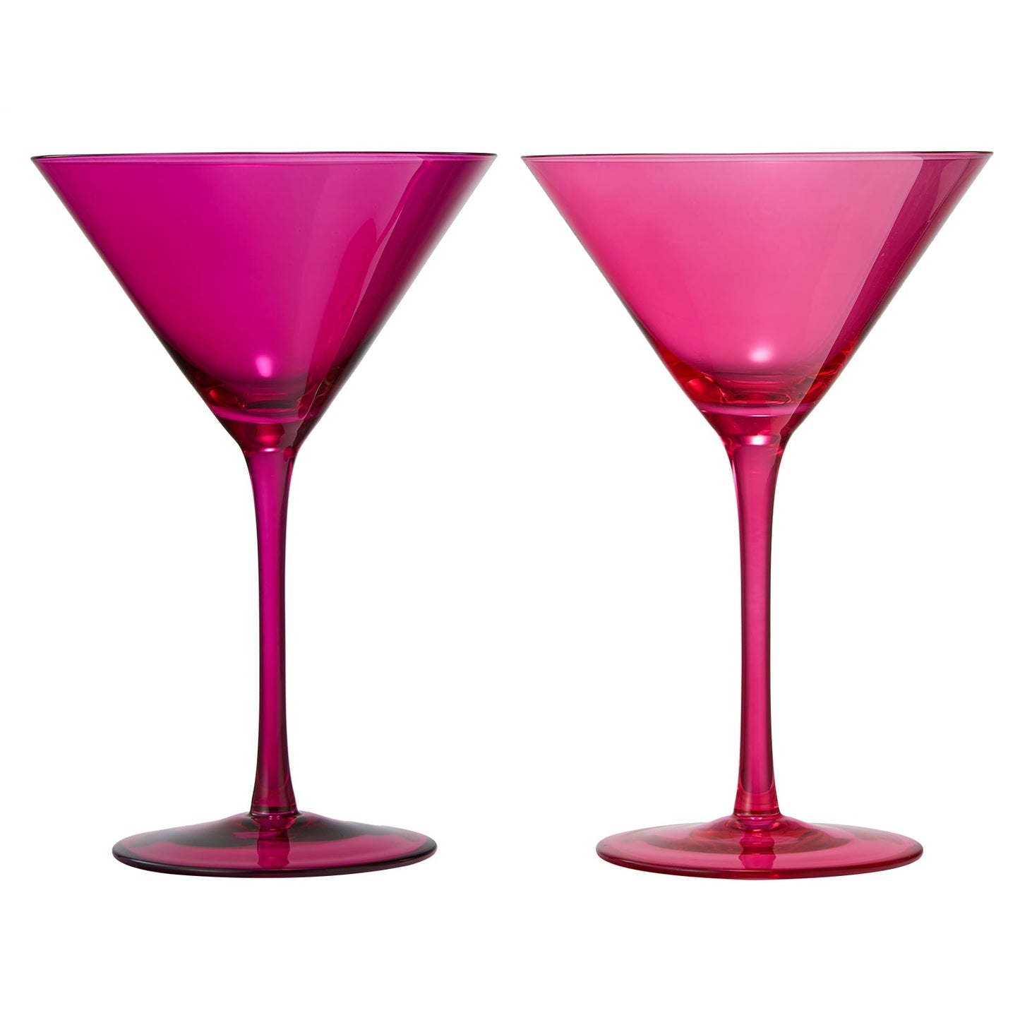 Chica Martini Cocktail Glassware Set of Two