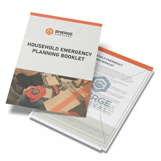 Household Emergency Planning Sheets - Tampa Home & Garden Store