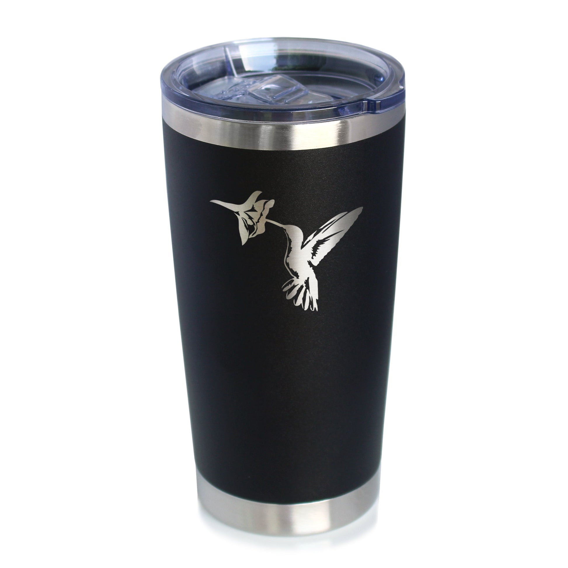 Hummingbird - Insulated Coffee Tumbler Cup with Sliding Lid - Stainless Steel Travel Mug - Hummingbird Gifts and Decor for Women and Men - Tampa soil911.com