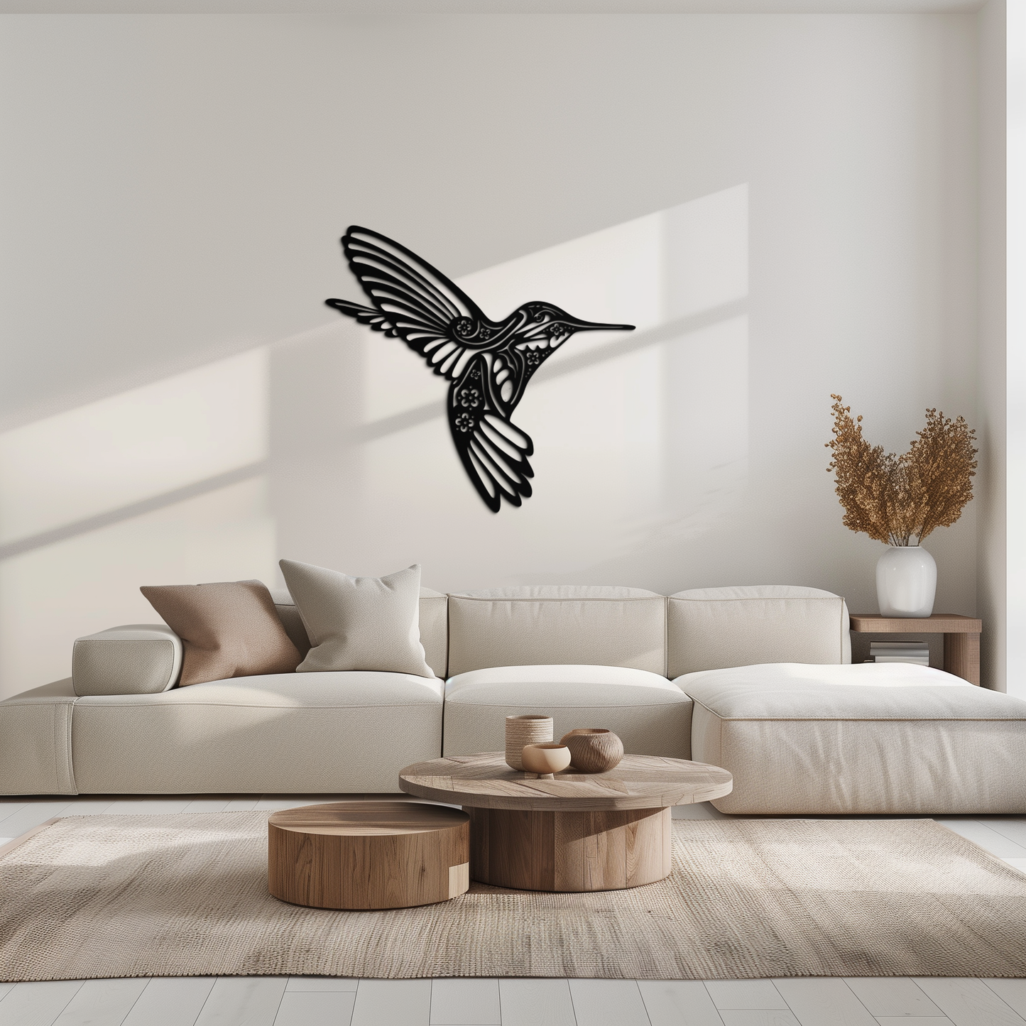 Hummingbird Metal Wall Art - Elegant Nature-Inspired Decor - KAF203 - Tampa Home & Garden Store