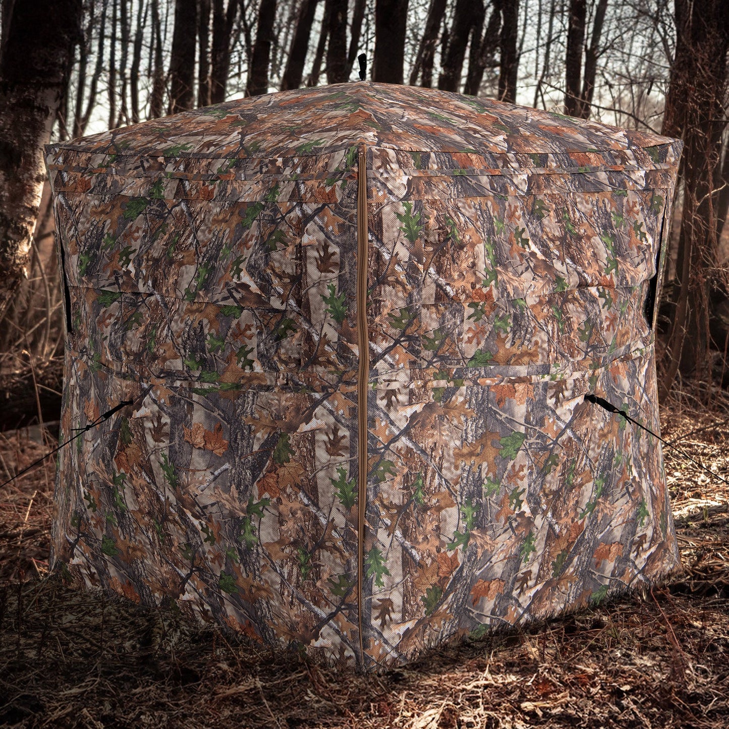 GemGear hunting blind 360° see-through ground blind in camouflage for 2–3 people on Tampa Home & Garden Store