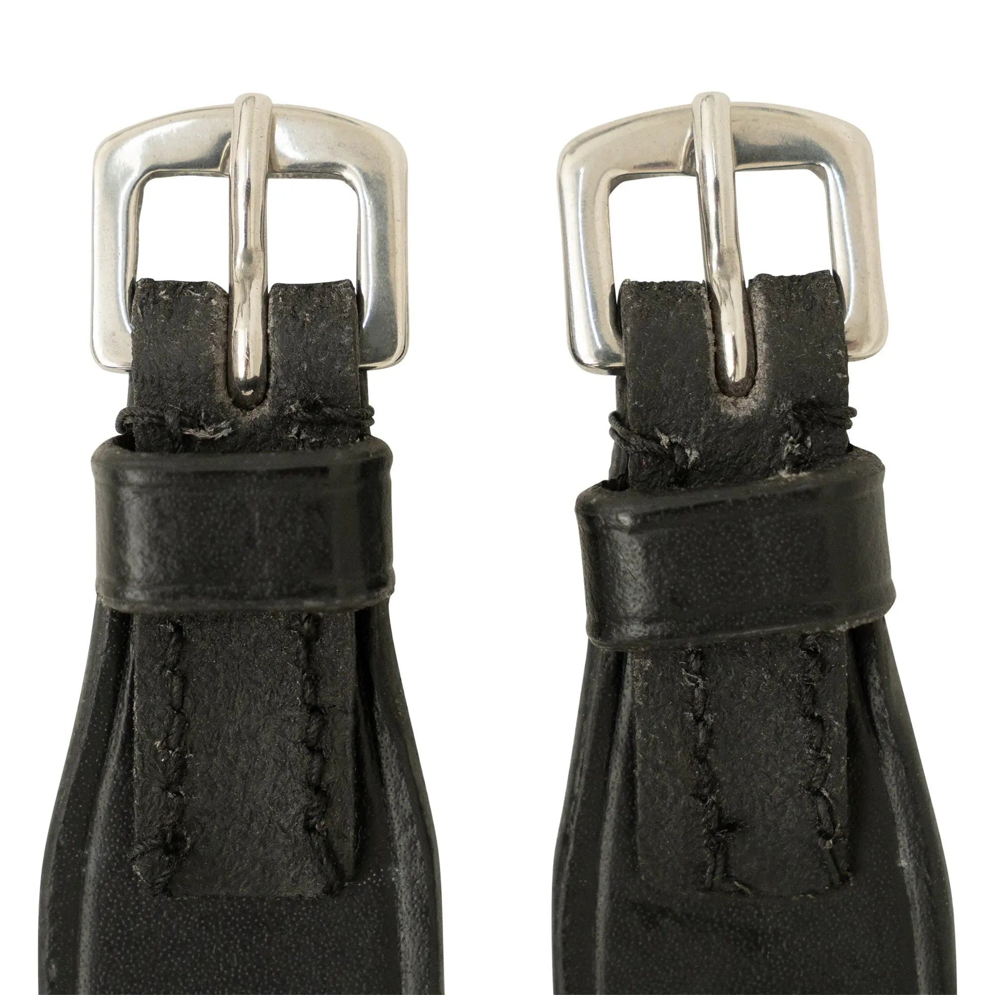 Huntley Equestrian Children's Black Leather Jodhpur Garter Straps - Tampa Home & Garden Store