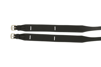 Huntley Equestrian Children's Black Leather Jodhpur Garter Straps - Tampa Home & Garden Store