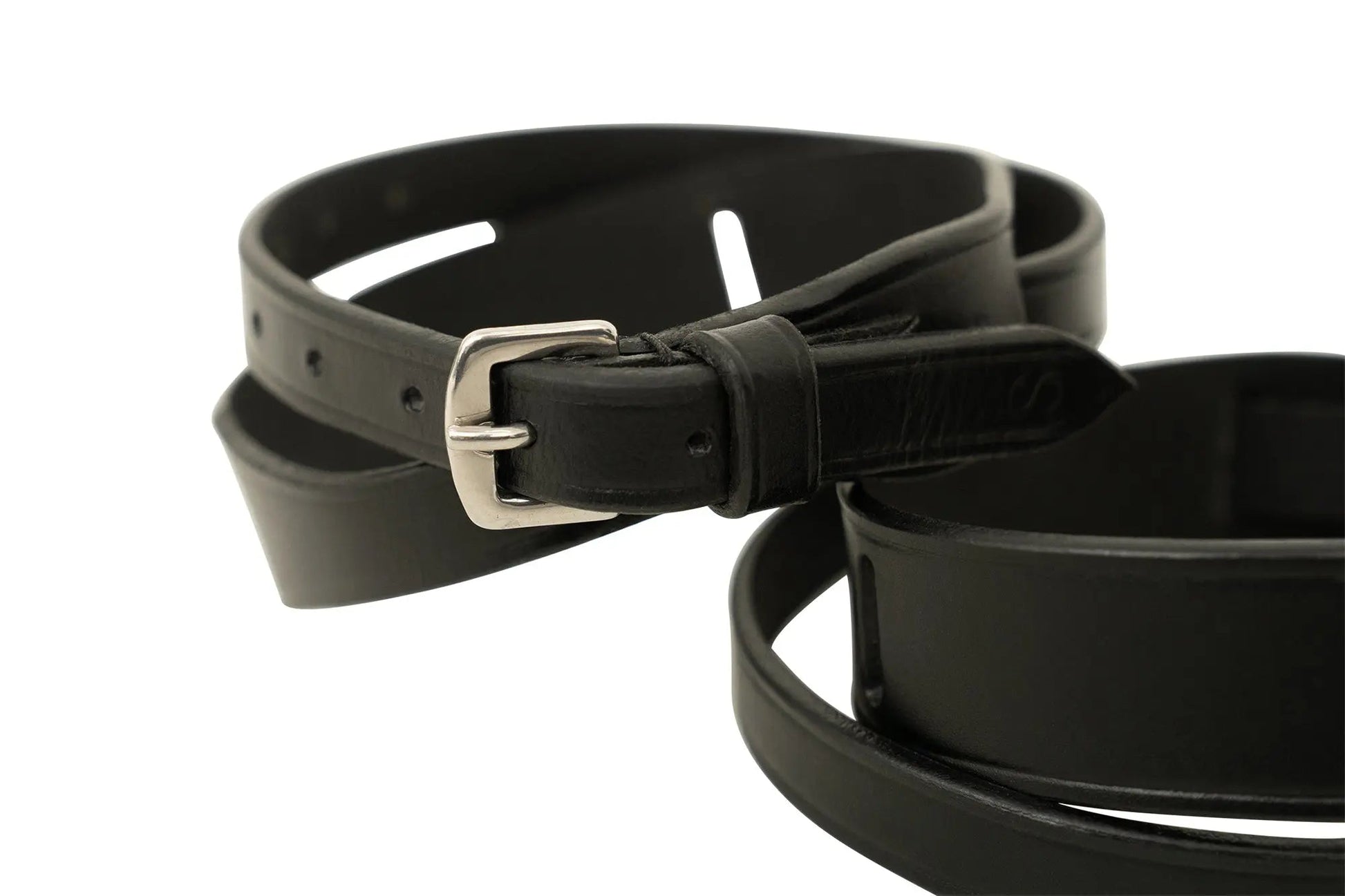 Huntley Equestrian Children's Black Leather Jodhpur Garter Straps - Tampa Home & Garden Store