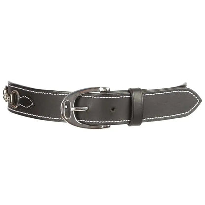 Huntley Equestrian Children's Snaffle Bit Black Leather Belt - Tampa Home & Garden Store