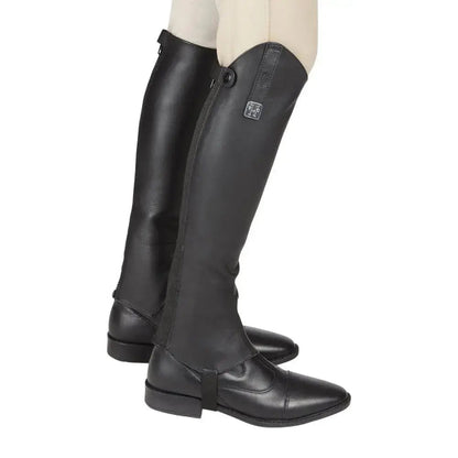 Huntley Equestrian Custom Fit Premium Leather Half Chaps - Tampa Home & Garden Store