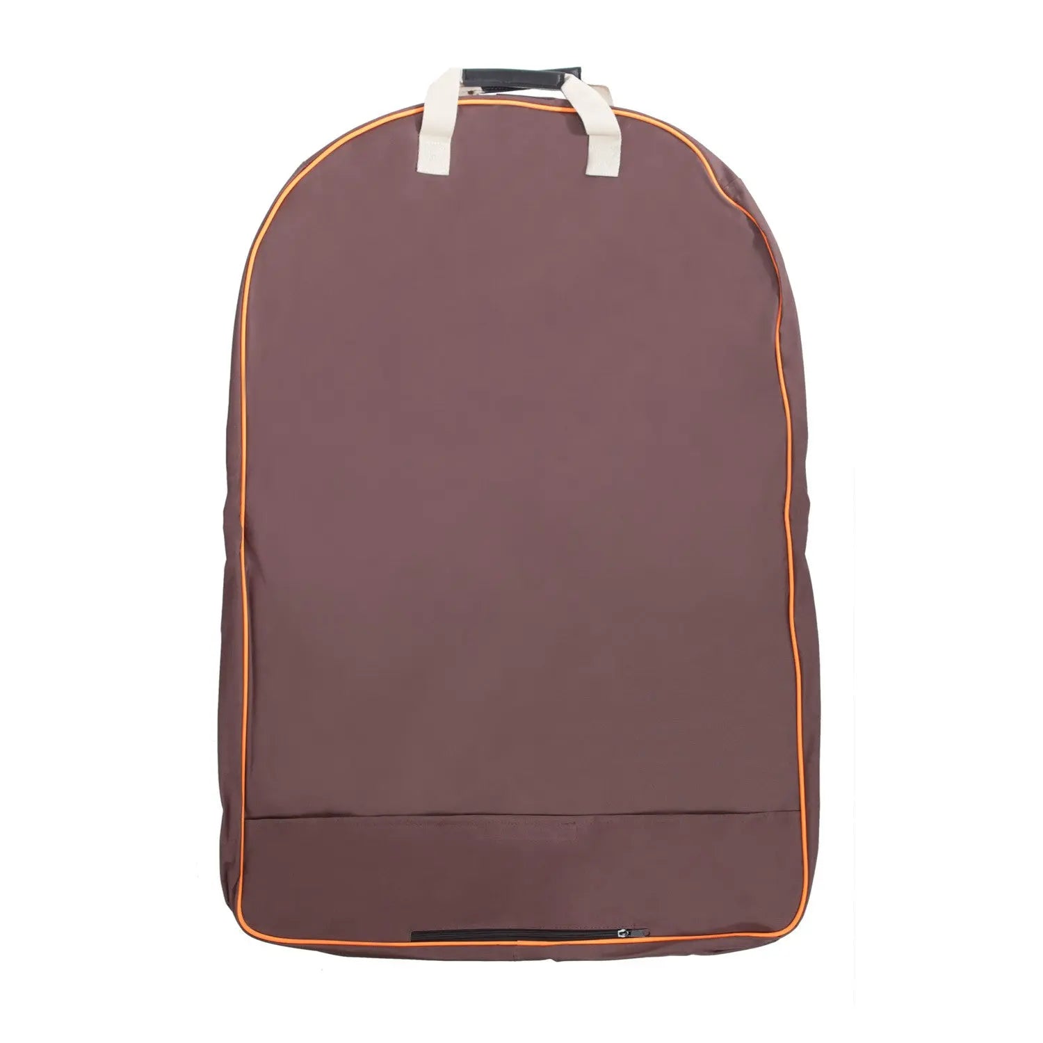 Huntley Equestrian Deluxe Brown Travel Carry On Garment Bag with Accessories Zipper Cover for Travel, Business, Horse Shows - Tampa Home & Garden Store