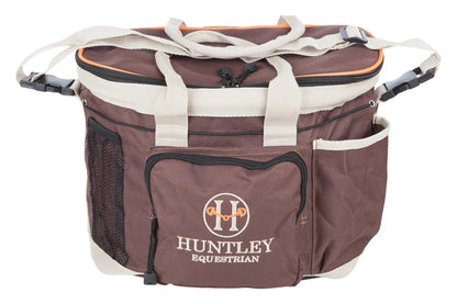 Huntley Equestrian Deluxe Grooming Bag, Brown - Tampa Home & Garden Store
