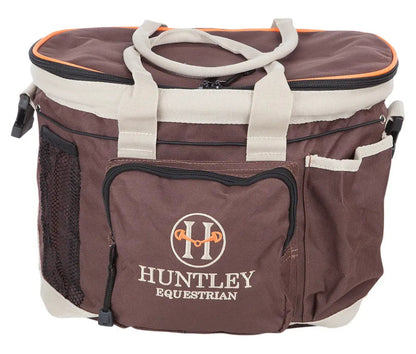 Huntley Equestrian Deluxe Grooming Bag, Brown - Tampa Home & Garden Store