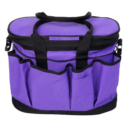 Huntley Equestrian Deluxe Grooming Bag, Brown - Tampa Home & Garden Store