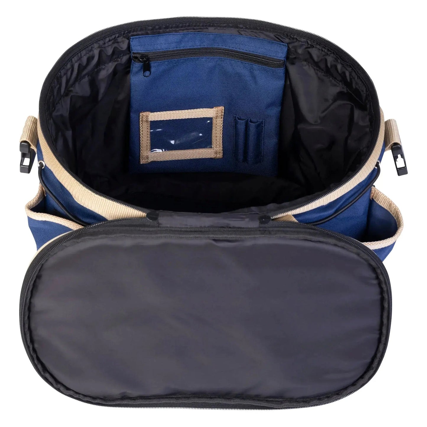 Huntley Equestrian Deluxe Grooming Bag, Brown - Tampa Home & Garden Store