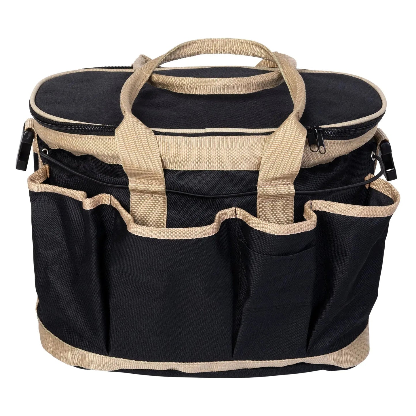 Huntley Equestrian Deluxe Grooming Bag, Brown - Tampa Home & Garden Store