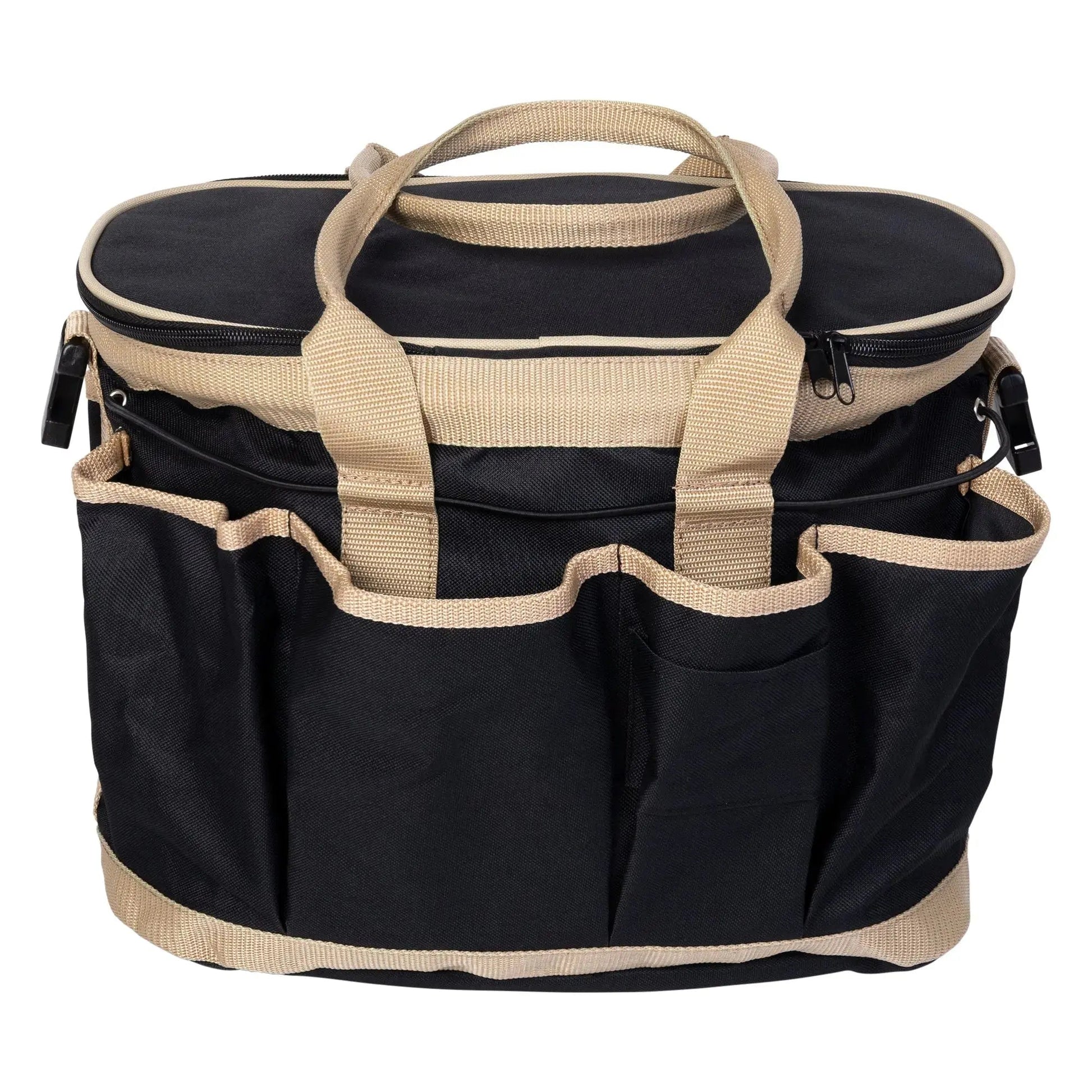 Huntley Equestrian Deluxe Grooming Bag, Brown - Tampa Home & Garden Store