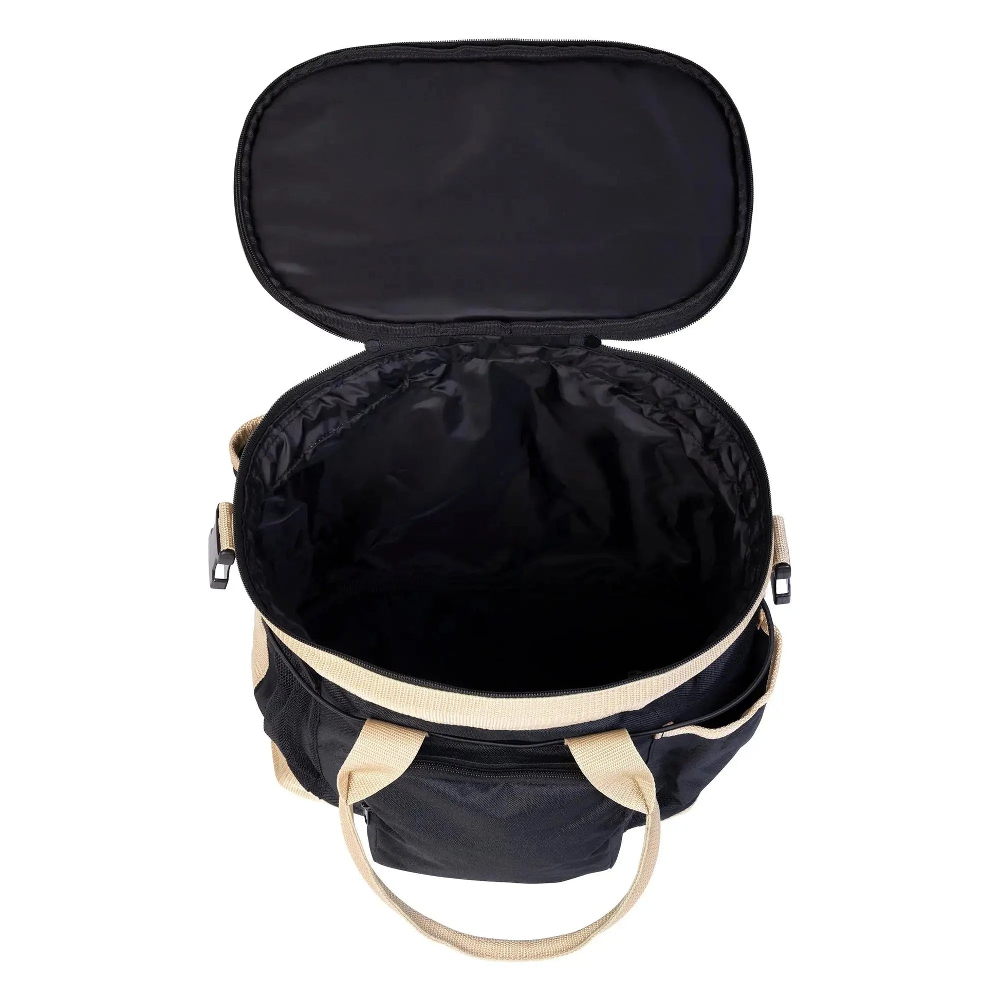 Huntley Equestrian Deluxe Grooming Bag, Brown - Tampa Home & Garden Store