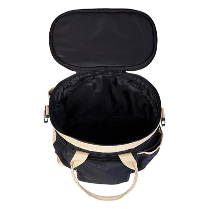 Huntley Equestrian Deluxe Grooming Bag, Brown - Tampa Home & Garden Store