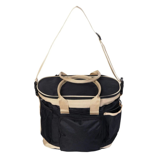Huntley Equestrian Deluxe Grooming Bag, Brown - Tampa Home & Garden Store