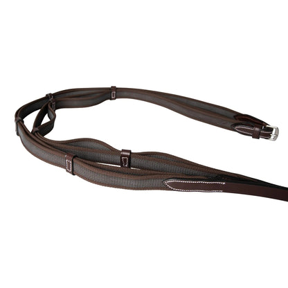 Huntley Equestrian Double Layer Web Grip Reins - Tampa Home & Garden Store