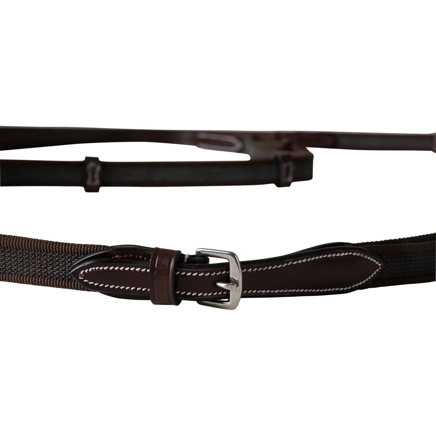 Huntley Equestrian Double Layer Web Grip Reins - Tampa Home & Garden Store