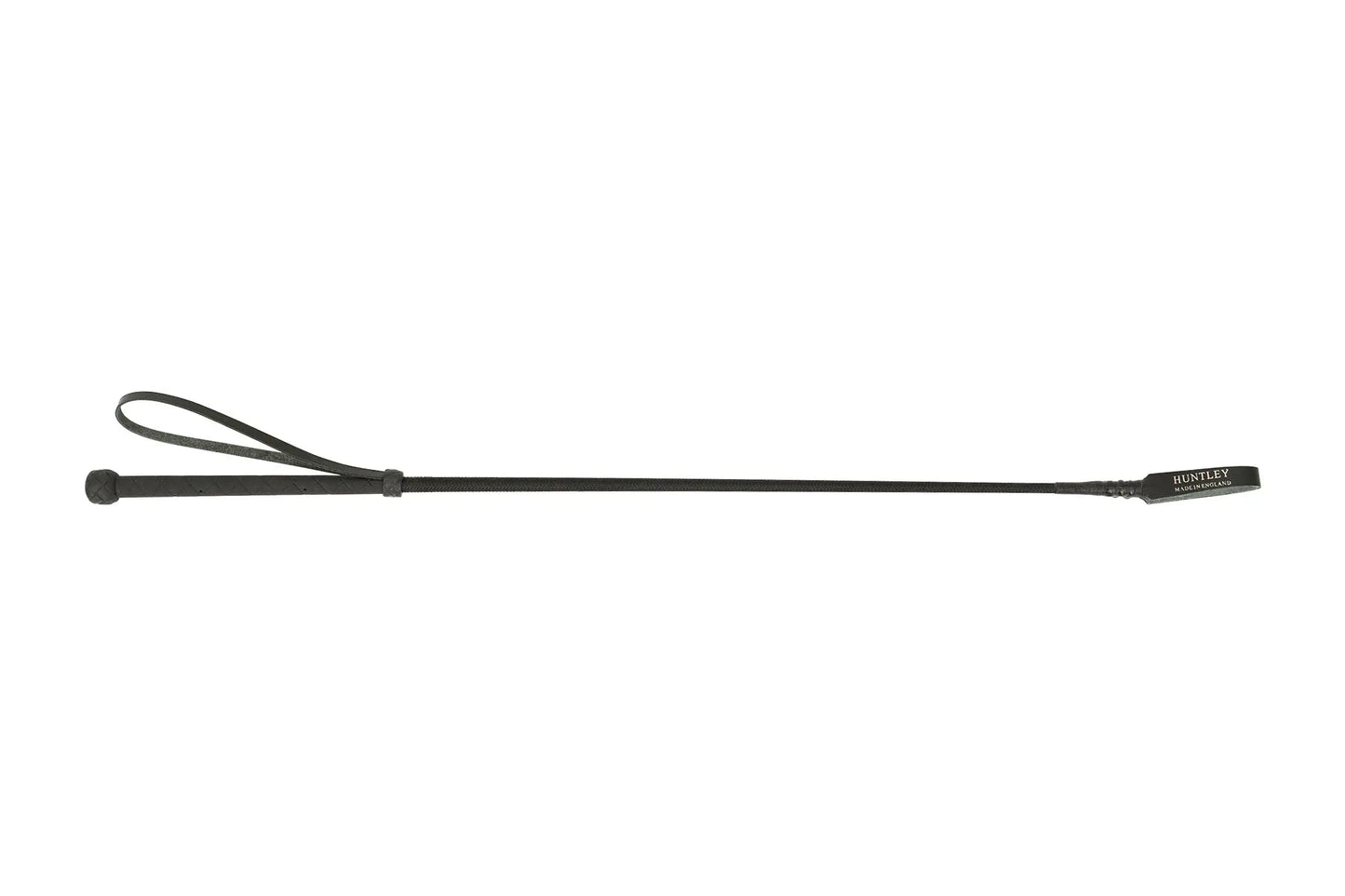 Huntley Equestrian English Riding Crop with Handle, 26" Inches, Black - Tampa Home & Garden Store