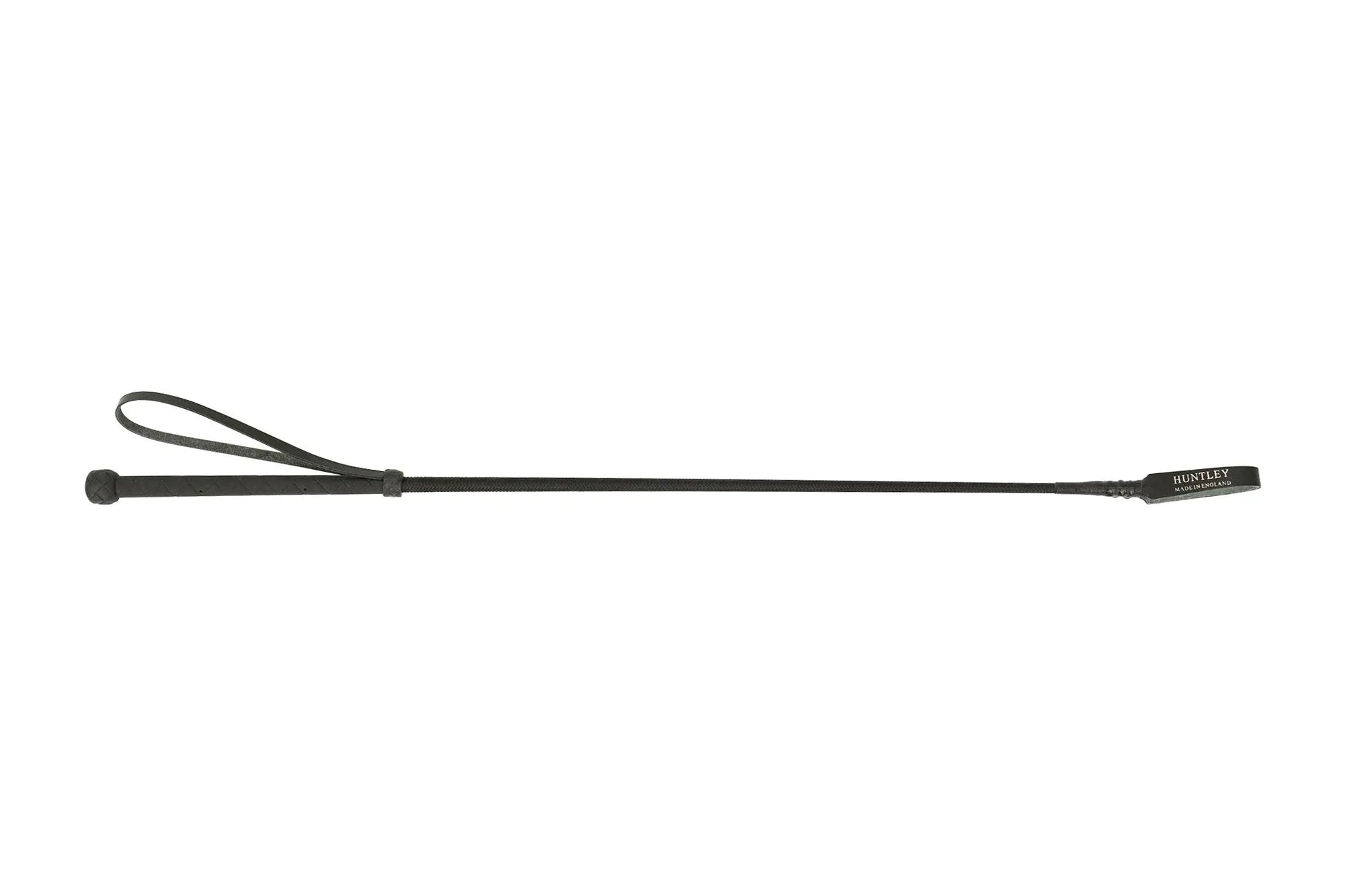 Huntley Equestrian English Riding Crop with Handle, 26" Inches, Black - Tampa Home & Garden Store