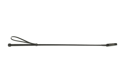 Huntley Equestrian English Riding Crop with Handle, 26" Inches, Black - Tampa Home & Garden Store