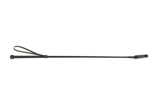 Huntley Equestrian English Riding Crop with Handle, 26" Inches, Black - Tampa Home & Garden Store