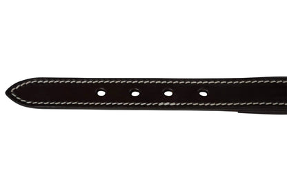 Huntley Equestrian Fancy Stitched Leather Halter Replacement Crown Piece - Tampa Home & Garden Store