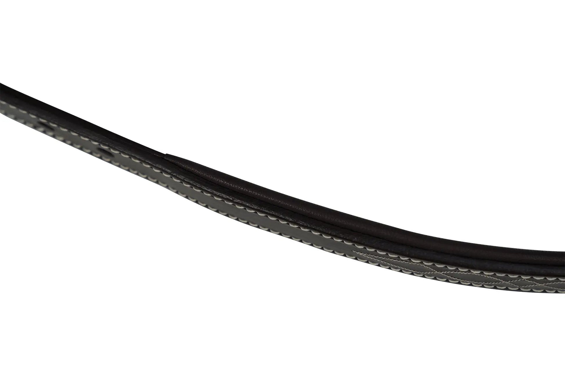 Huntley Equestrian Fancy Stitched Leather Halter Replacement Crown Piece - Tampa Home & Garden Store