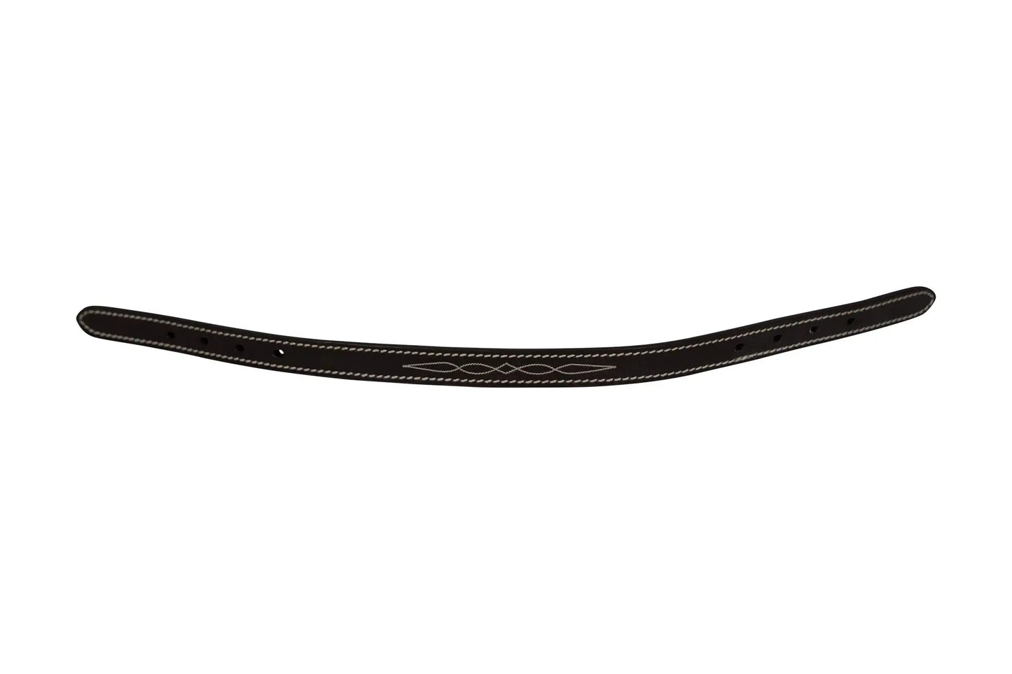 Huntley Equestrian Fancy Stitched Leather Pony Halter Replacement Crown - Tampa Home & Garden Store