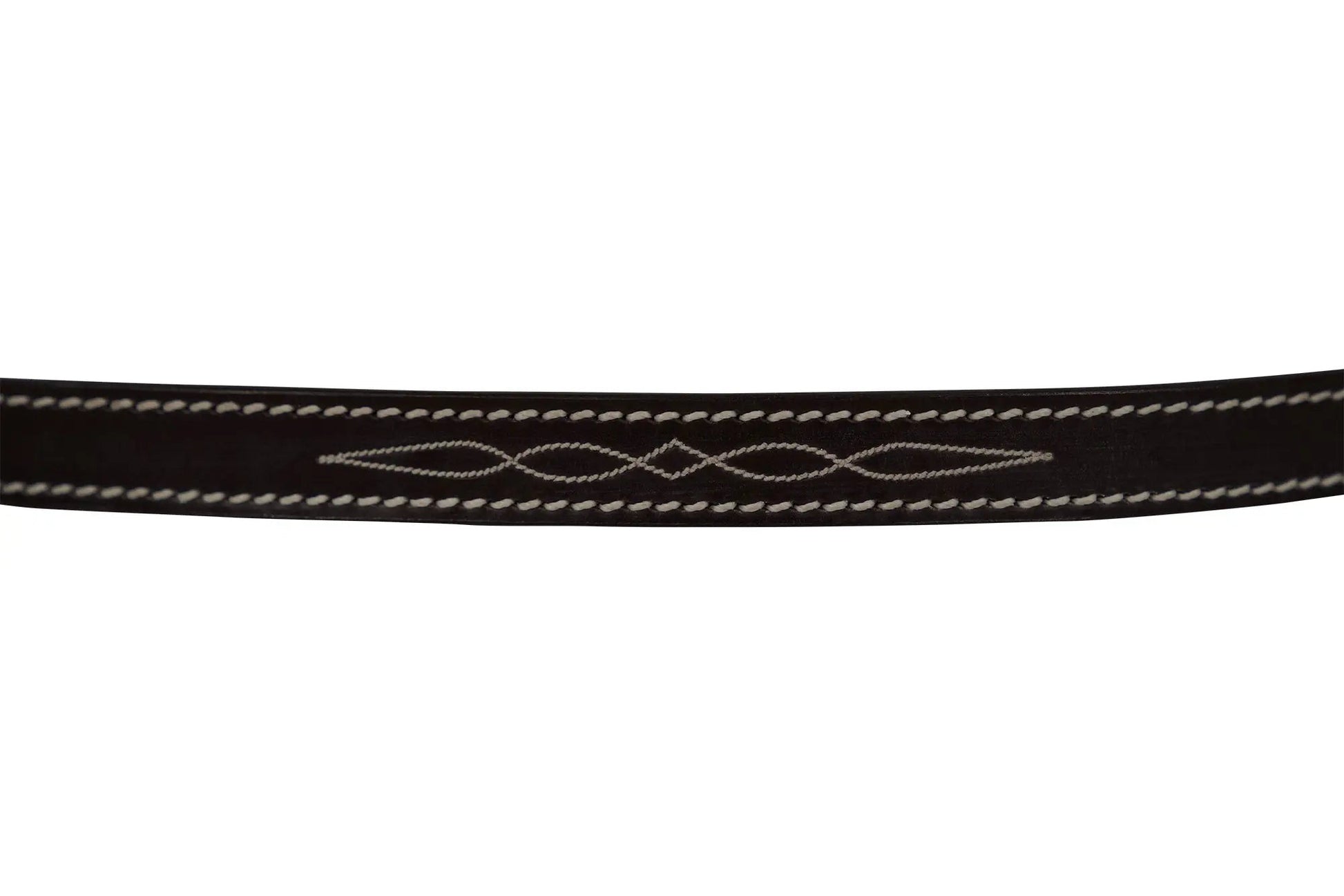 Huntley Equestrian Fancy Stitched Leather Pony Halter Replacement Crown - Tampa Home & Garden Store