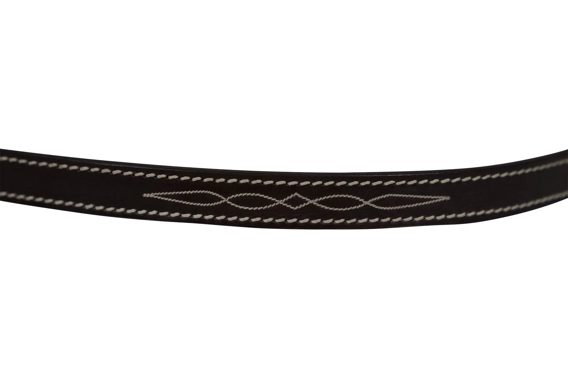 Huntley Equestrian Fancy Stitched Leather Pony Halter Replacement Crown - Tampa Home & Garden Store
