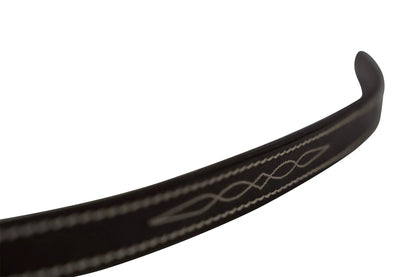 Huntley Equestrian Fancy Stitched Leather Pony Halter Replacement Crown - Tampa Home & Garden Store