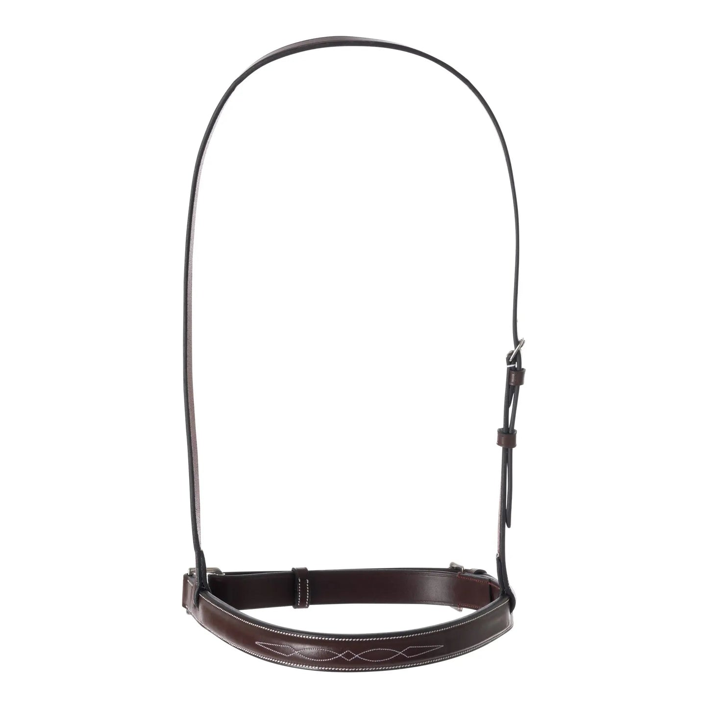 Huntley Equestrian Fancy Stitched Raised Crank Noseband - Tampa Home & Garden Store