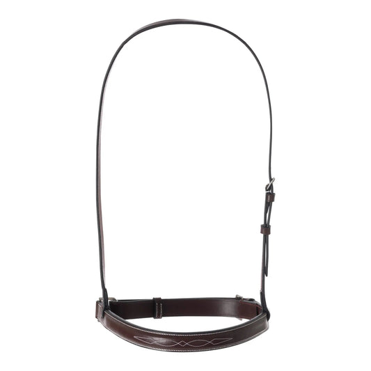 Huntley Equestrian Fancy Stitched Raised Crank Noseband - Tampa Home & Garden Store