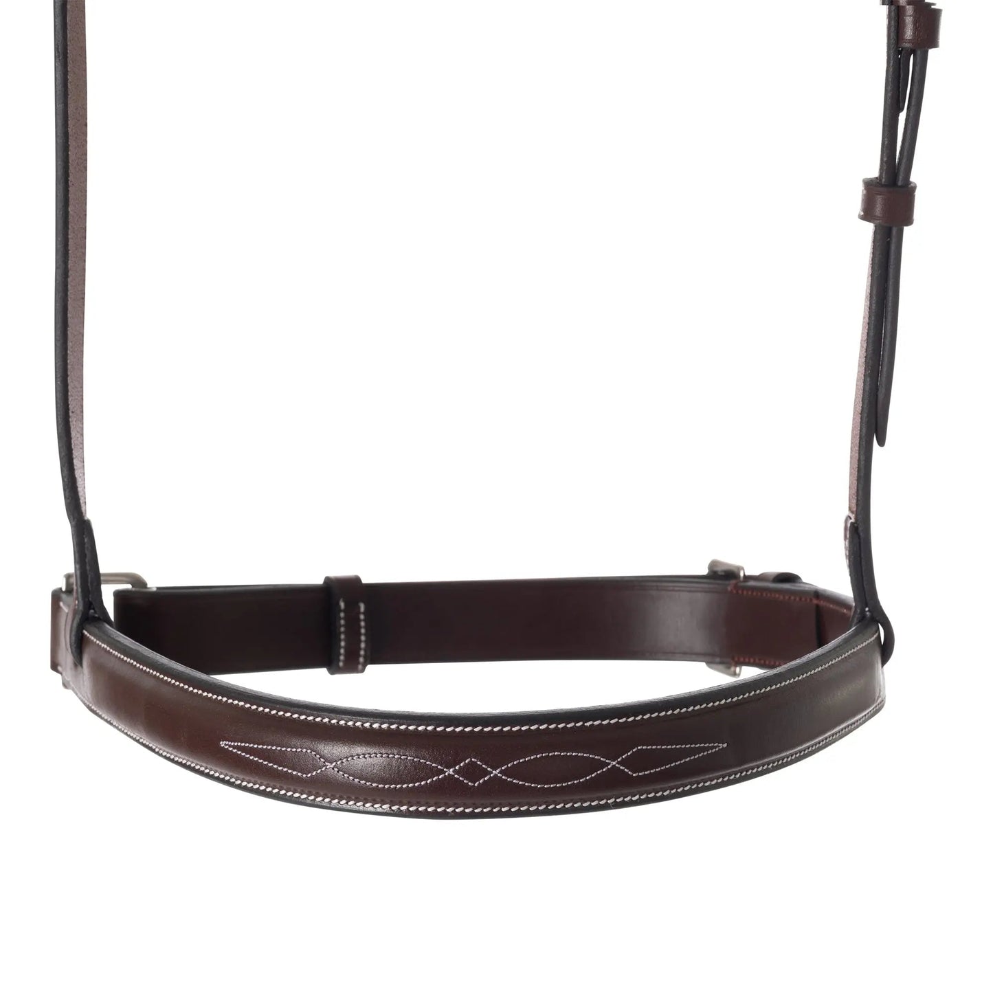 Huntley Equestrian Fancy Stitched Raised Crank Noseband - Tampa Home & Garden Store