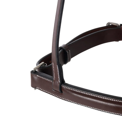 Huntley Equestrian Fancy Stitched Raised Crank Noseband - Tampa Home & Garden Store