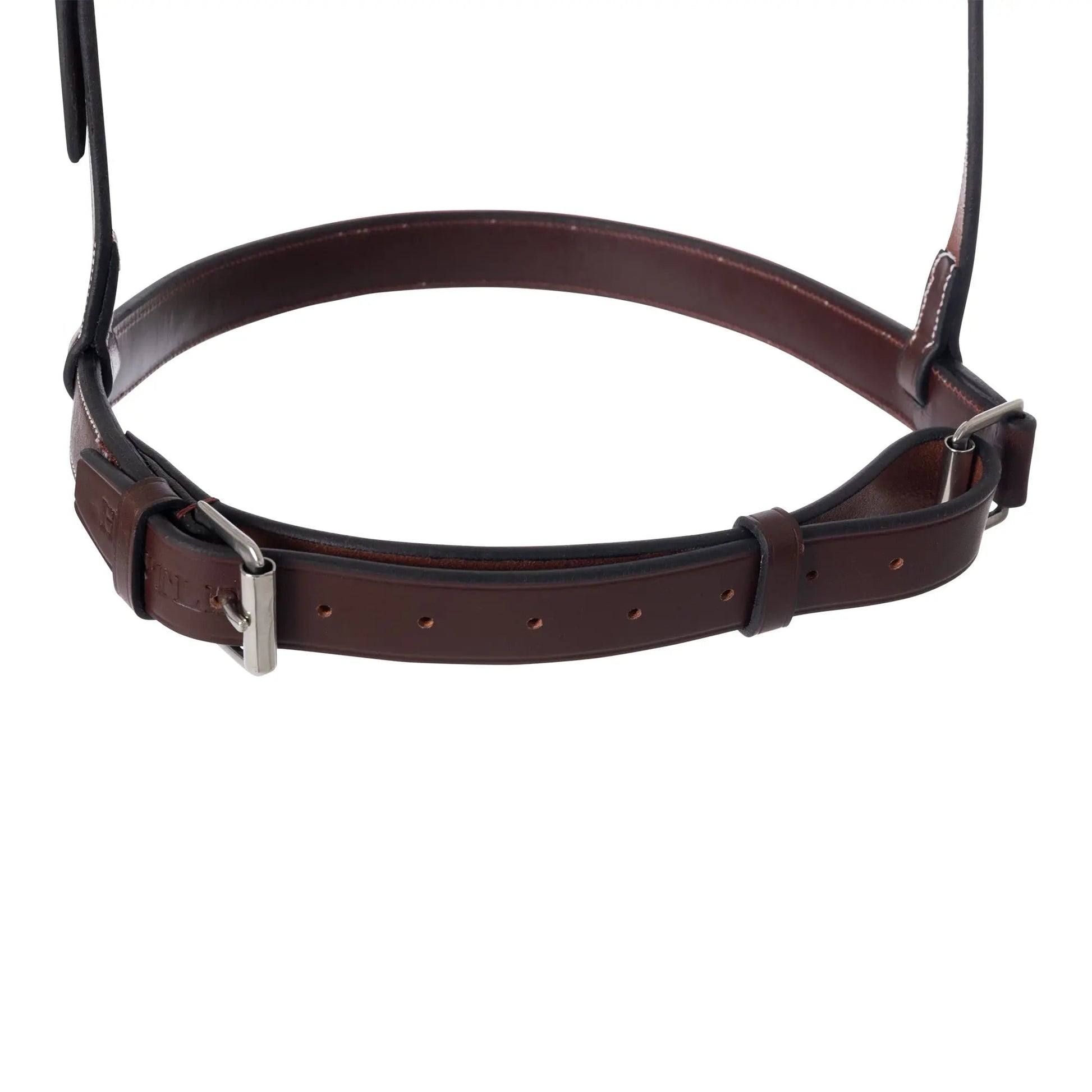 Huntley Equestrian Fancy Stitched Raised Crank Noseband - Tampa Home & Garden Store