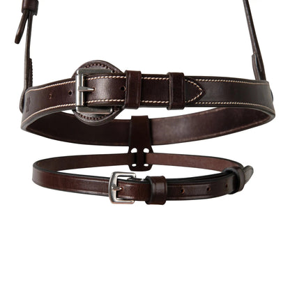 Huntley Equestrian Flash Leather Loop Noseband Attachment - Tampa Home & Garden Store